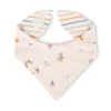Newborn Baby Halstuch zum Wenden, zartrosa