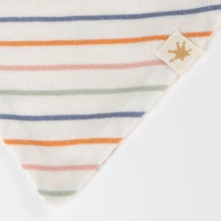 Newborn Baby Halstuch zum Wenden, zartrosa