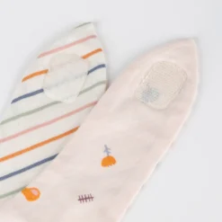 Newborn Baby Halstuch zum Wenden, zartrosa