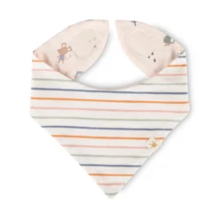 Newborn Baby Halstuch zum Wenden, zartrosa