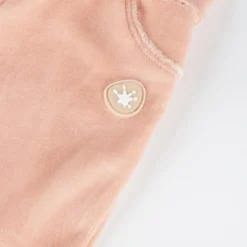 Newborn Babyhose Nicki Velour, rosa