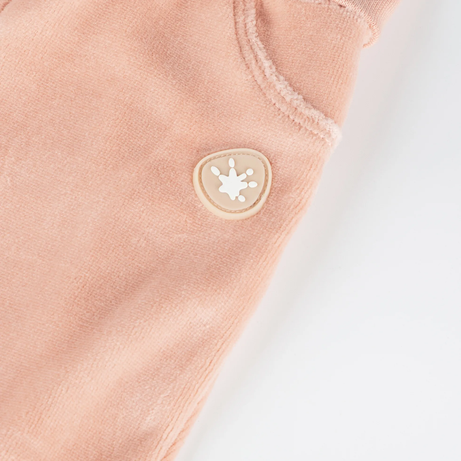Newborn Babyhose Nicki Velour, rosa