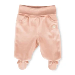 Newborn Babyhose Nicki Velour, rosa