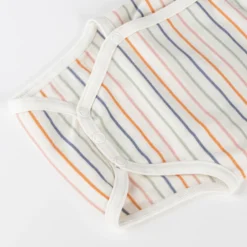 Newborn Baby Langarm Body, geringelt