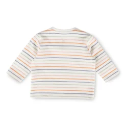 Newborn Baby Langarmshirt, geringelt