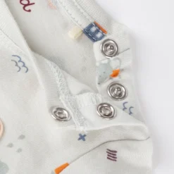 Newborn Baby Langarmshirt, Mini-Print