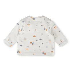 Newborn Baby Langarmshirt, Mini-Print