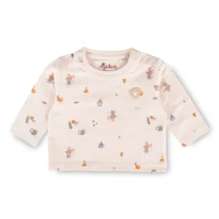 Newborn Baby Langarmshirt, zartrosa