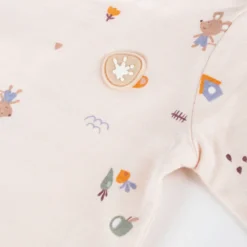Newborn Baby Langarmshirt, zartrosa
