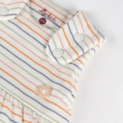 Newborn Baby Schlafsack wattiert, gestreift