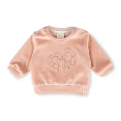 Newborn Babyshirt Nicki Velour, rosa