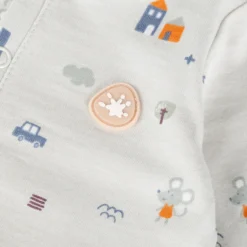 Newborn Baby Strampelanzug mit Kratzschutz