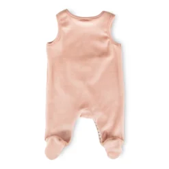 Newborn Babystrampler Nicki Velour, rosa