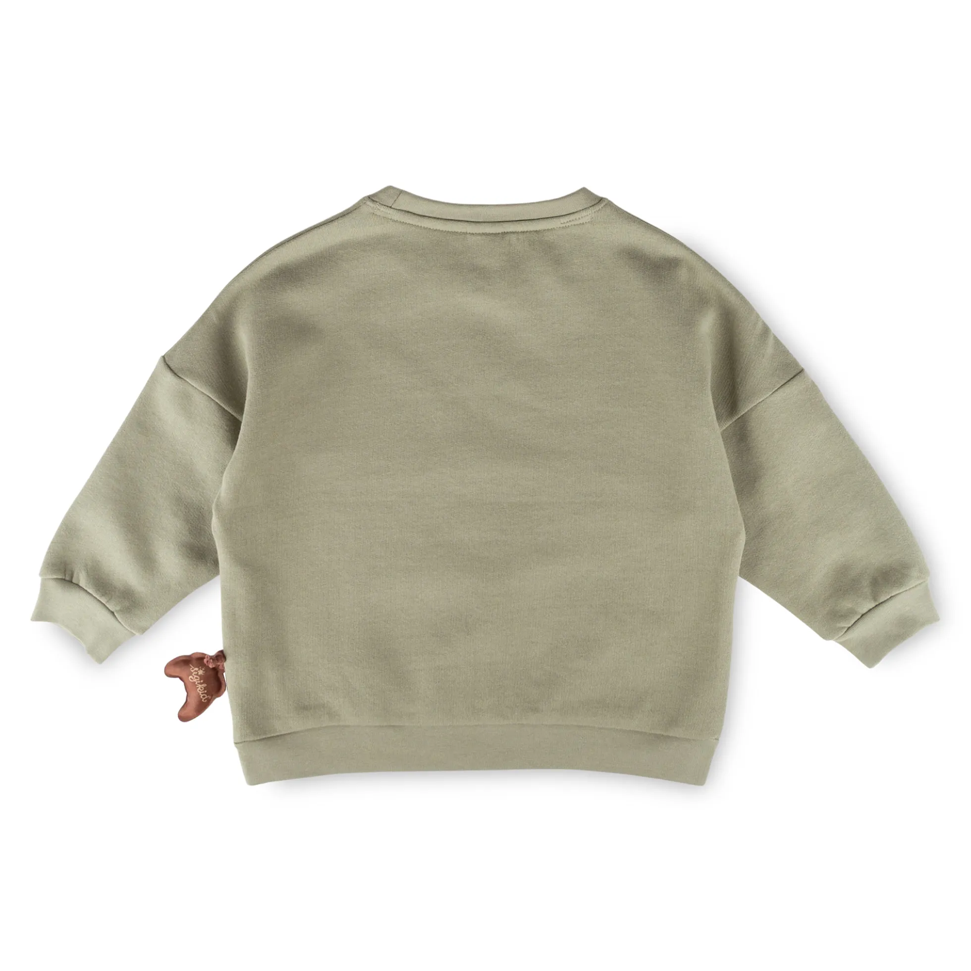 Oversized Kinder Sweatshirt grün, Petit Croissant