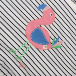 Oversized Langarmshirt Flamingo, Summer Vibes