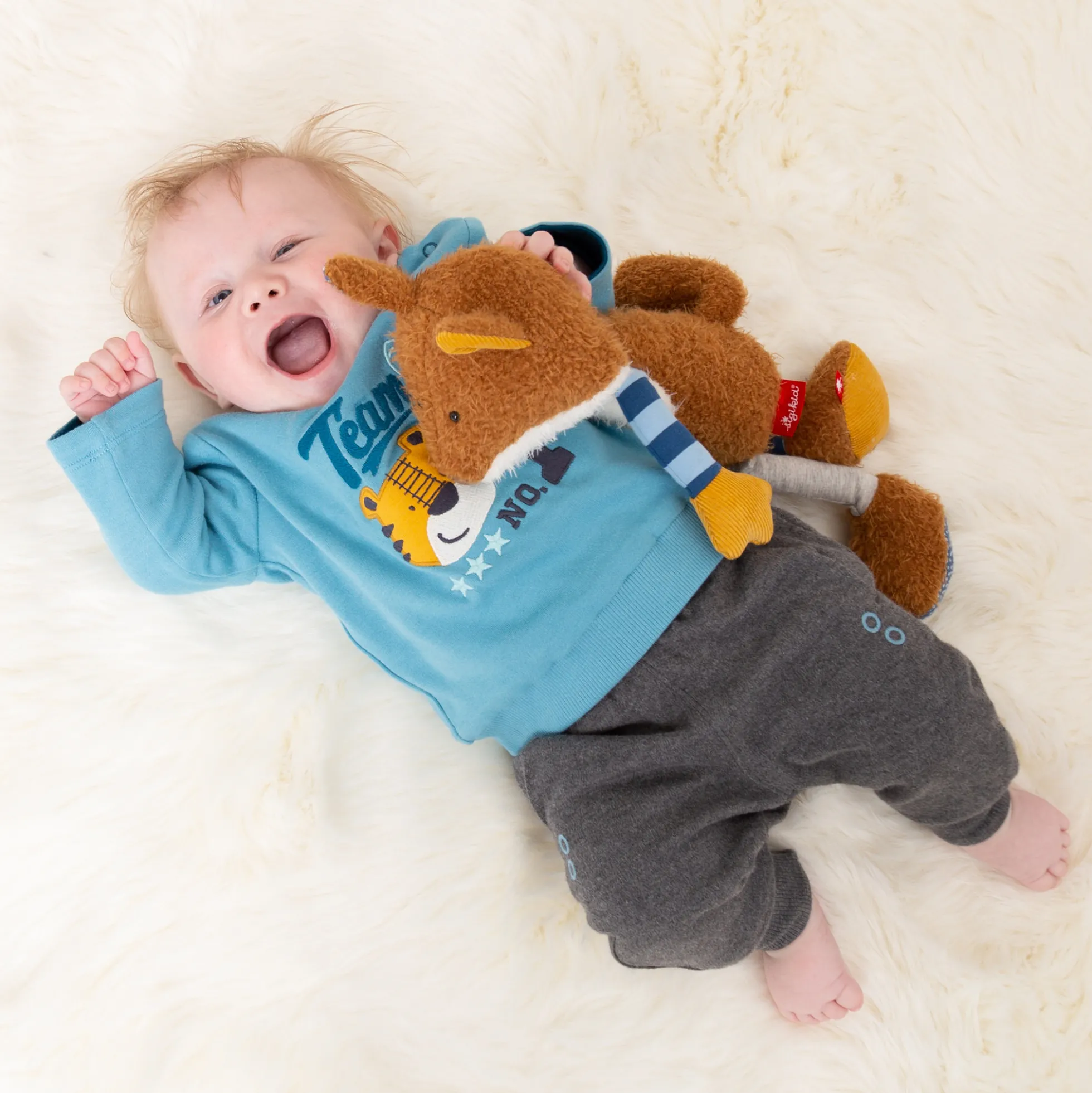 Patchwork Sweety Kuscheltier Fuchs