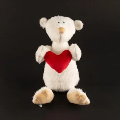 Plüsch Bär Ach Good! mit Herz, écru, Beasts