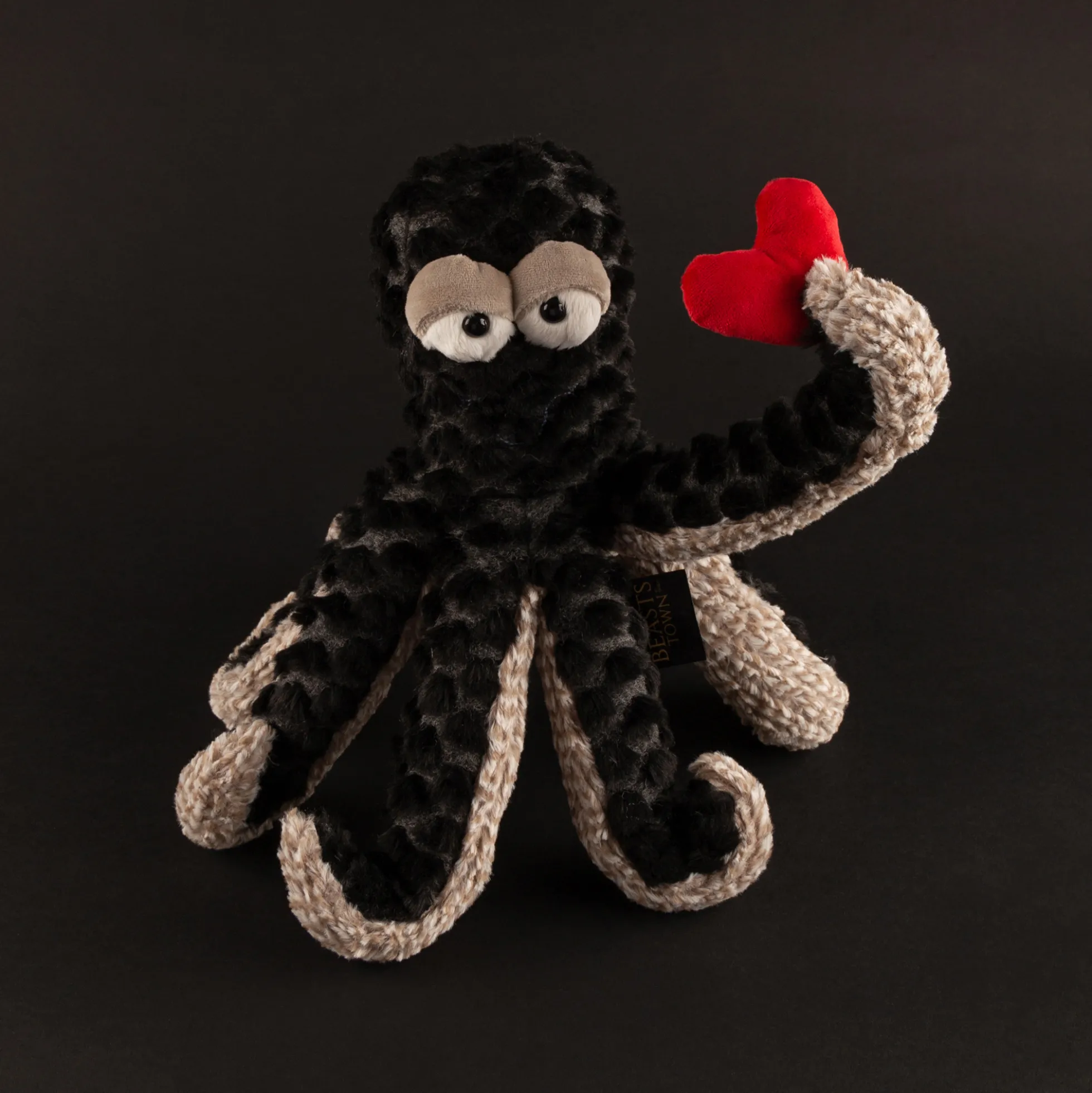 Plüsch Oktopus Deep Water Dandy mit Herz, Beasts
