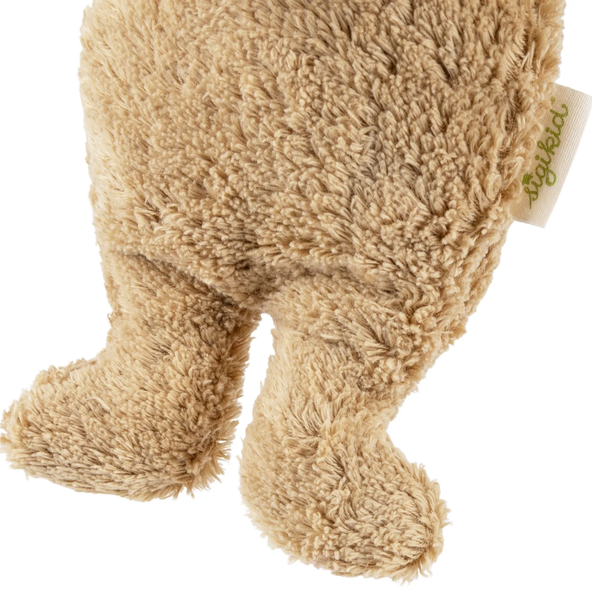 Plüschtier Bär beige, Bio-Baumwolle & Schurwolle, Pure Collection