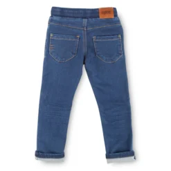 Schlanke Kinderjeans mit innen verstellbarem Dehnbund