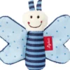 Schmetterling blau, Red Stars