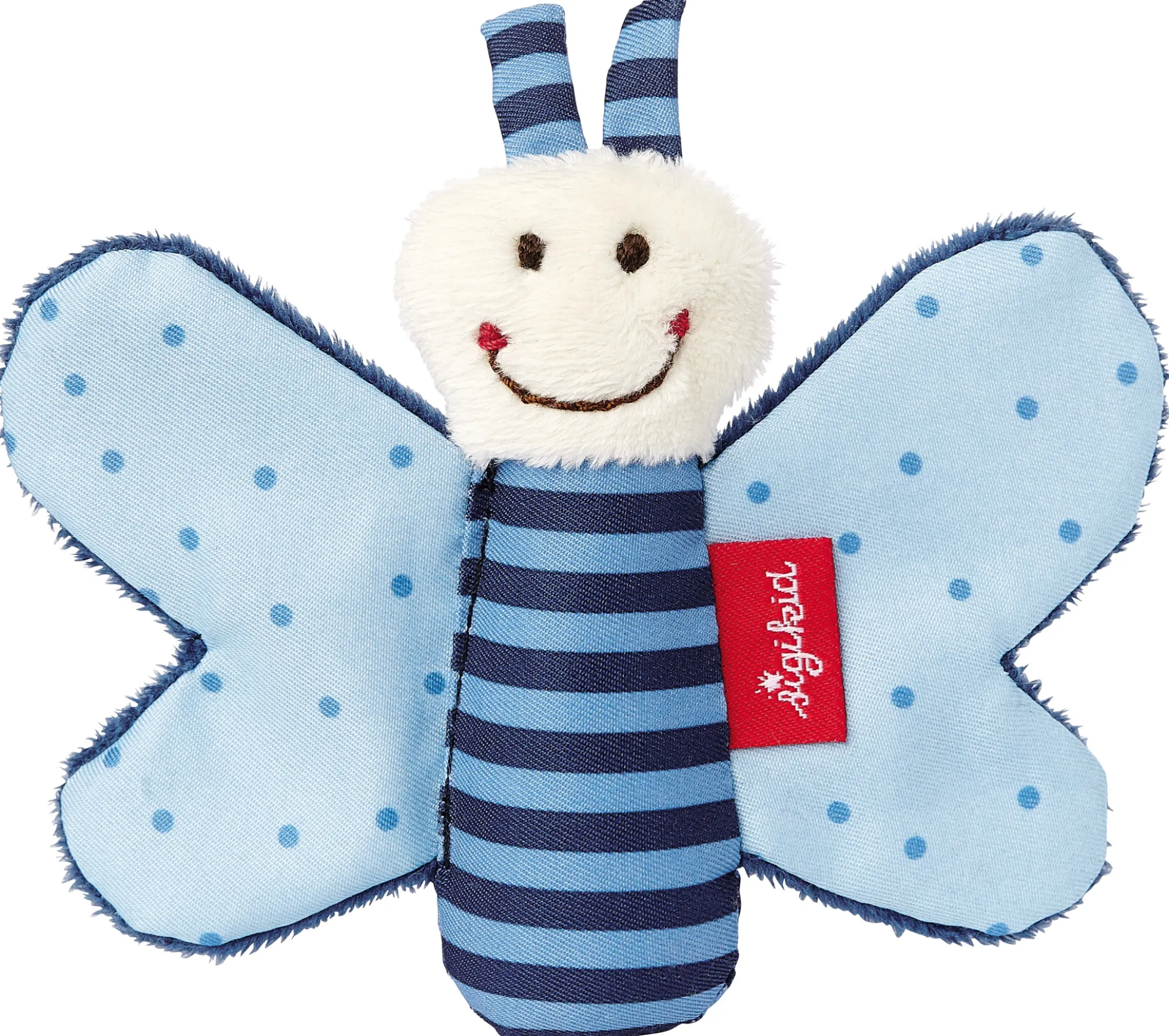Schmetterling blau, Red Stars