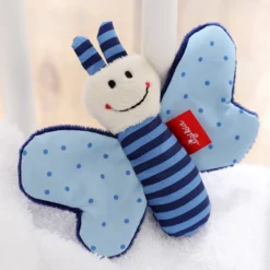 Schmetterling blau, Red Stars