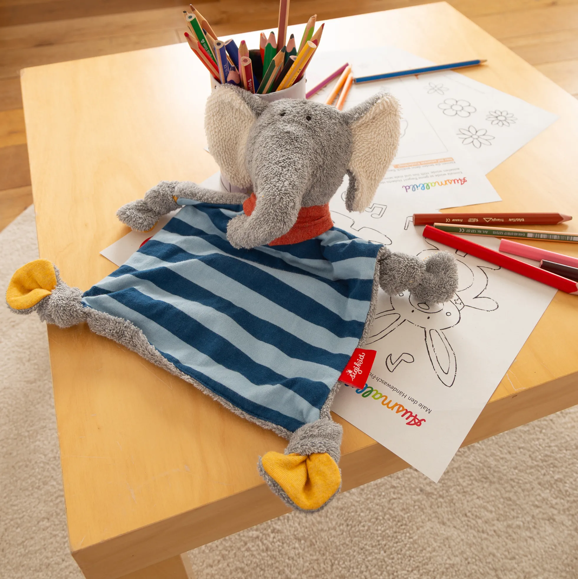 Schnuffeltuch Elefant Lolo Lombardo
