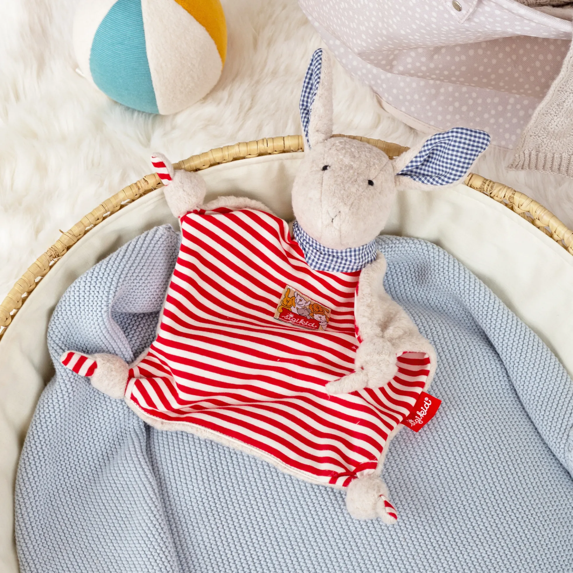 Schnuffeltuch Hase
