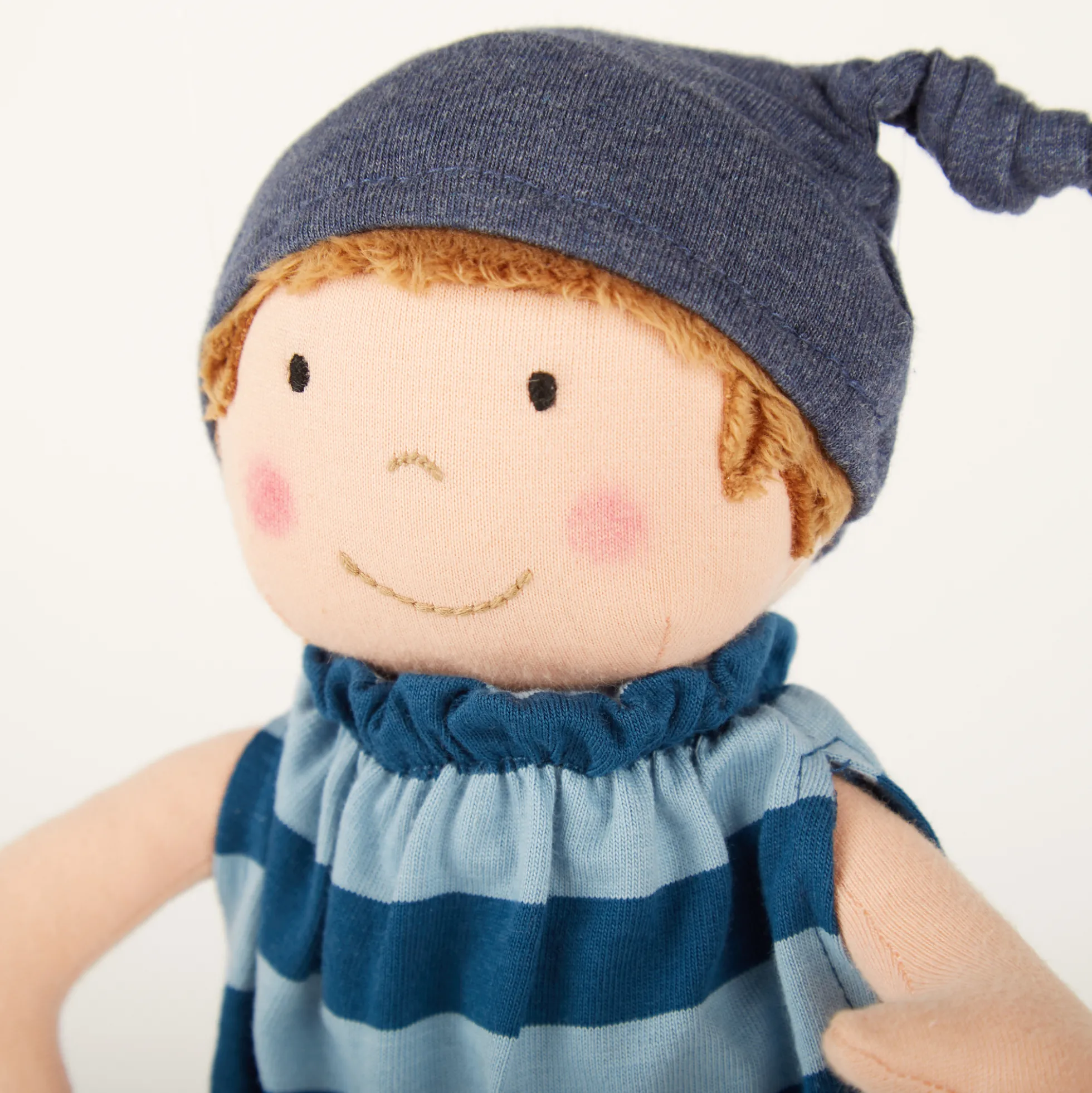 Stoffpuppe Brenda Bilipup, blau