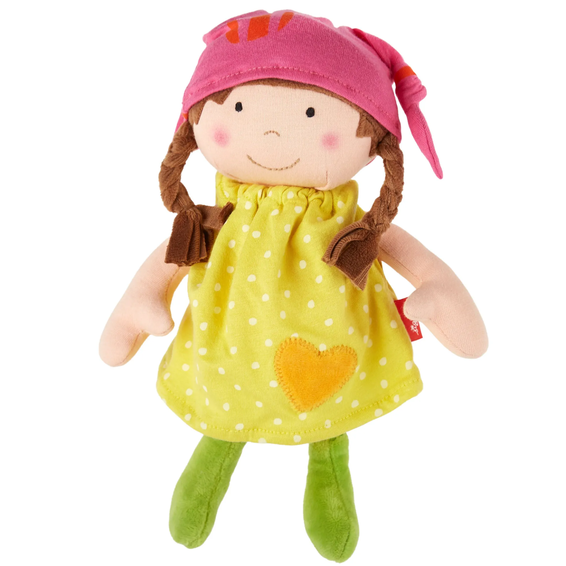 Stoffpuppe Brenda Bilipup, gelb