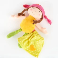 Stoffpuppe Brenda Bilipup, gelb