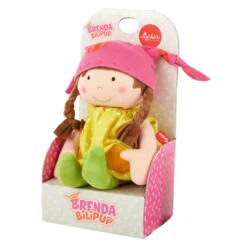 Stoffpuppe Brenda Bilipup, gelb