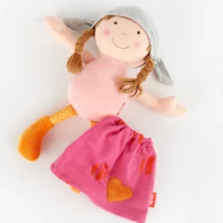 Stoffpuppe Brenda Bilipup, pink