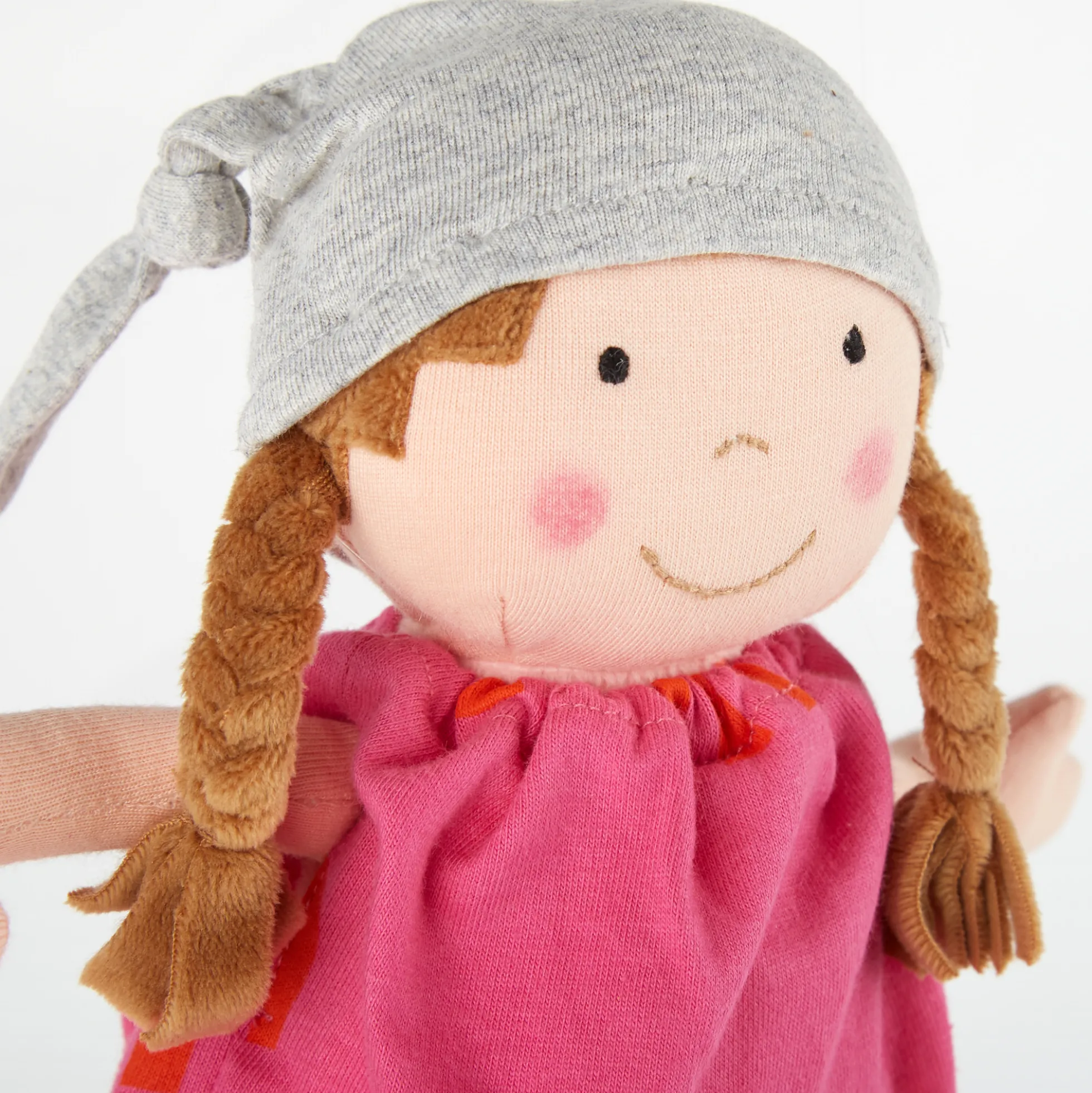 Stoffpuppe Brenda Bilipup, pink