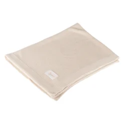 Strick Babydecke, beige