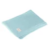 Strick Babydecke, hellblau