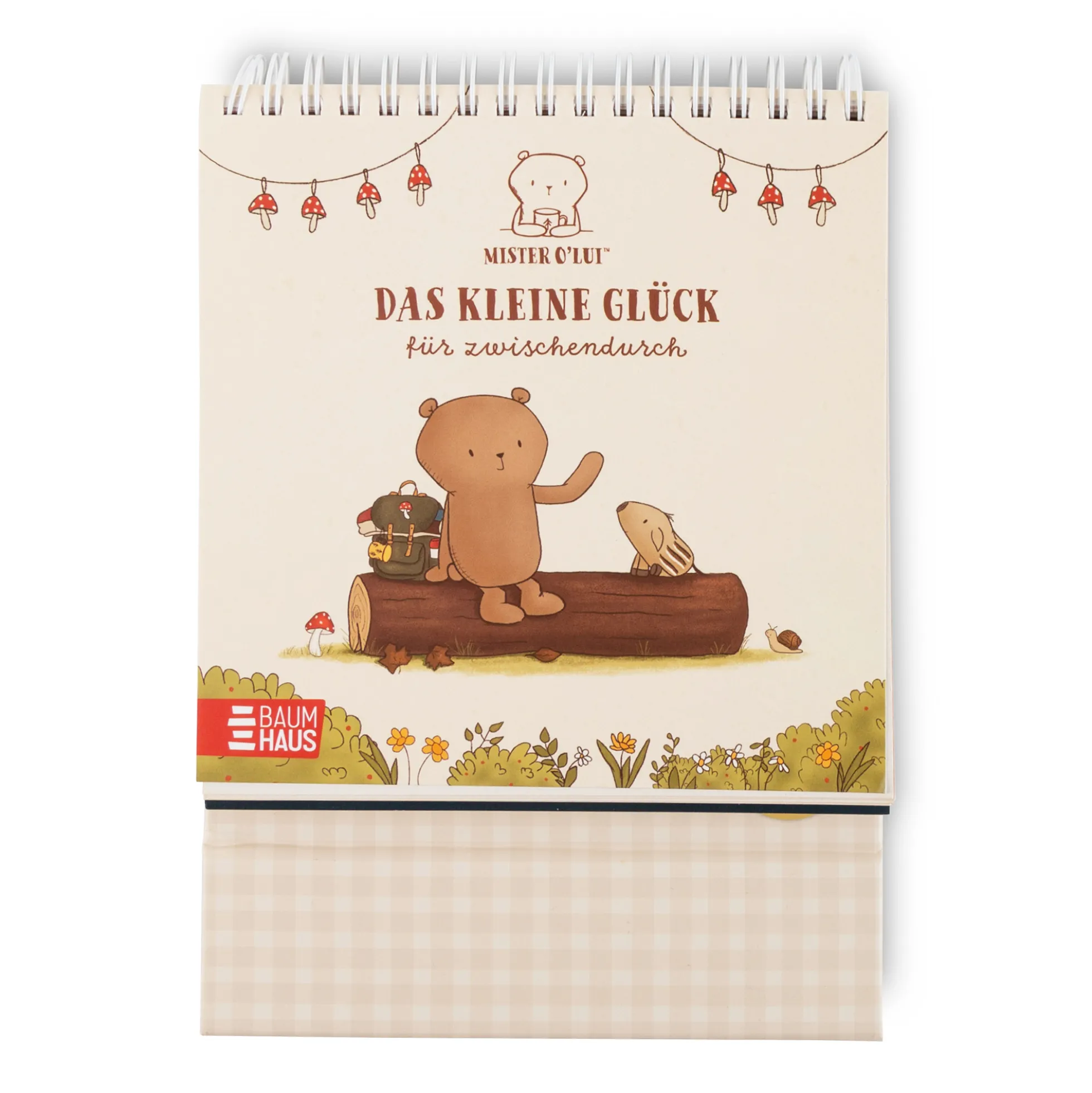 Wochenkalender Mister O'Lui - Das kleine Glück für zwischendurch