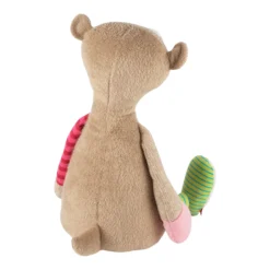XXL Kuscheltier Bär im Patchworkstil