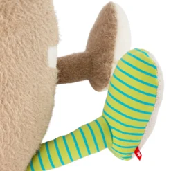 XXL Kuscheltier Bär im Patchworkstil